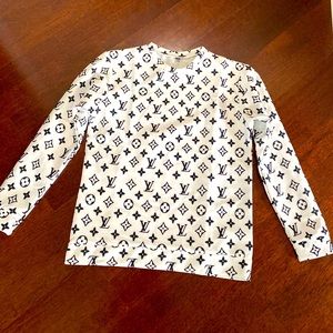 LV monogram sweatshirt